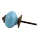 Sky Blue Antique Fitting Ceramic Cabinet Knob